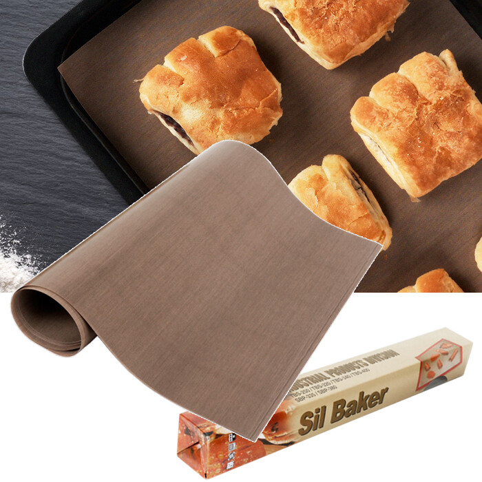 AP 테프론 베이커리 시트 TBS-380 브라운 38 x 58cm 10매 베이킹 시트지 제빵 빵판 오븐 유산지
