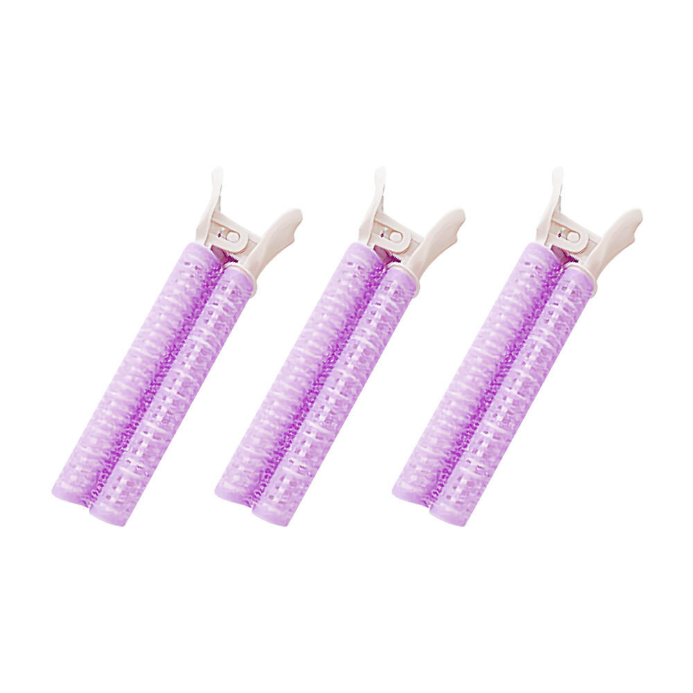 [오늘출발] (퍼플 3개)뿌리 볼륨펌 볼생볼사 헤어롤 구르프 앞머리