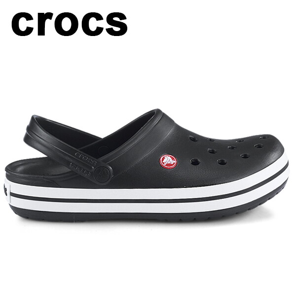 크록스  샌들 크록밴드 클로그 블랙 11016-001