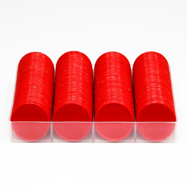 TOYOLAC 37mm 카운트 토큰160개 보드게임 원형 칩 KTV