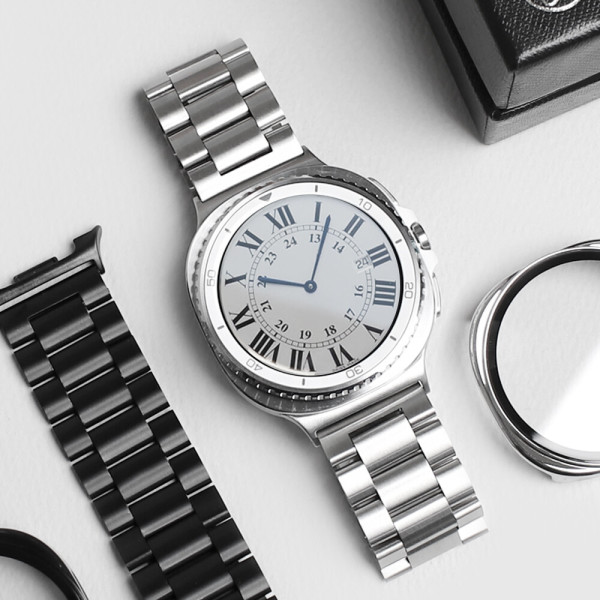 [오늘출발] 미소피아 갤럭시워치8 7 6 5 프로 4 클래식 메탈 스트랩 시계줄 밴드 줄질 40 44 46 mm