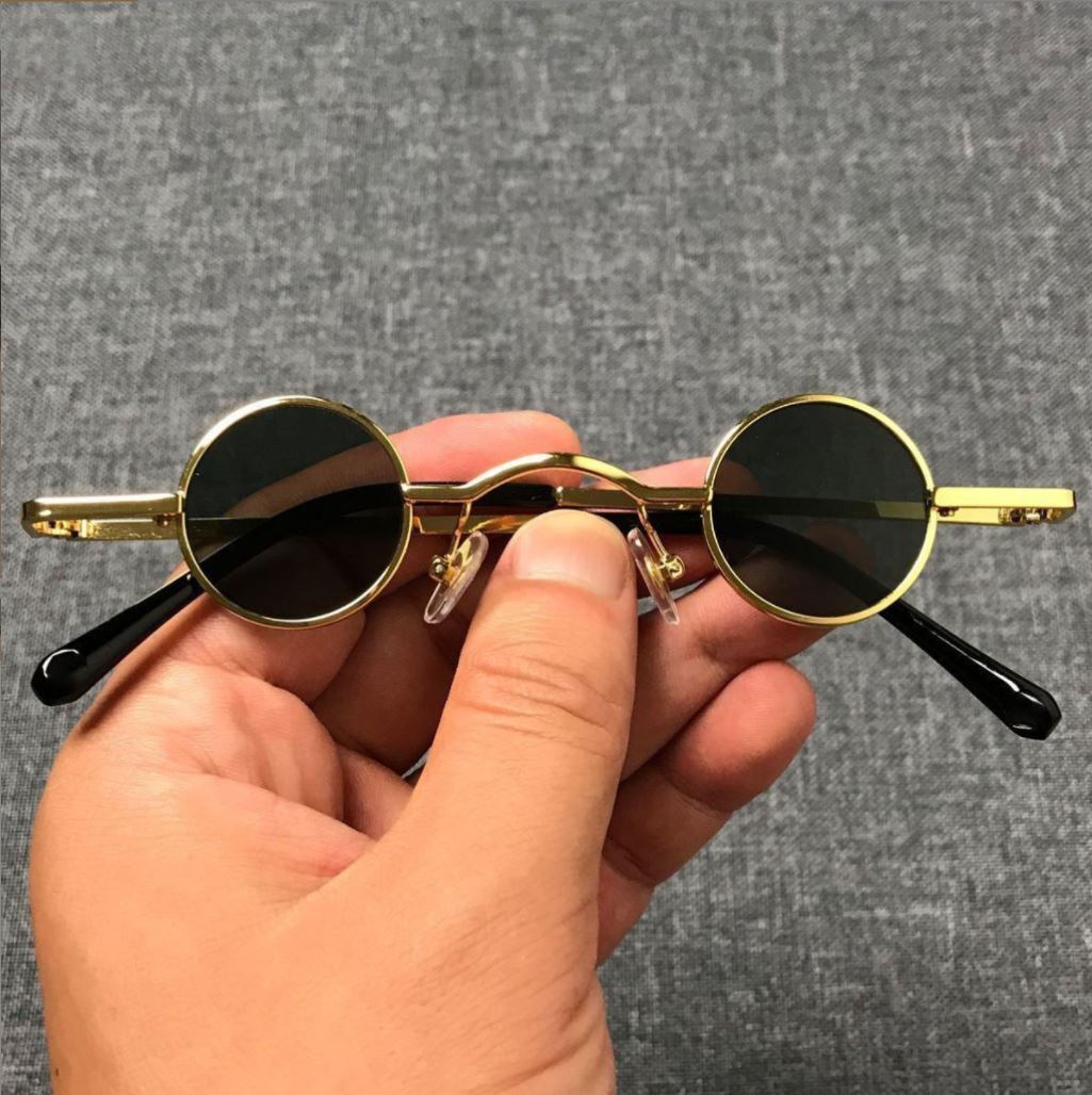 [오늘출발]쓸데없는선물 웃긴안경 사이파이 마이콜안경 골드블랙