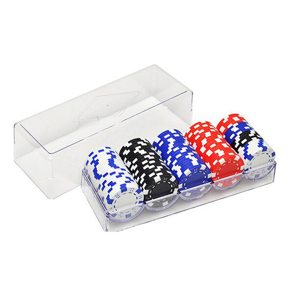 [영맨][오늘출발] 영라이즌 카지노 숫자칩 포커칩 카지노칩 컬러칩 100P세트(투명)