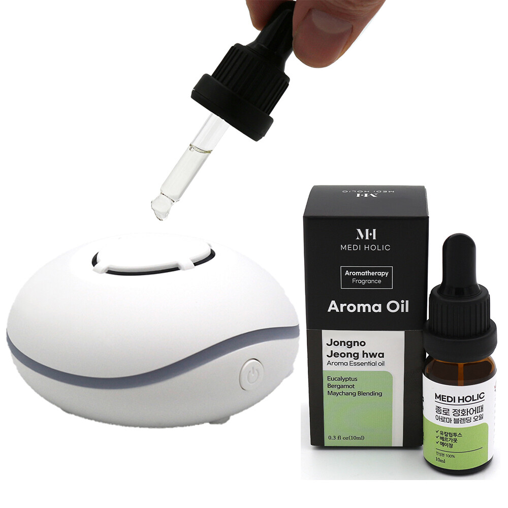 [오늘출발]메디홀릭 종로 아로마오일 USB 실내방향제 디퓨저