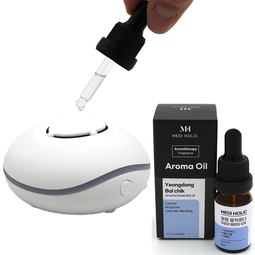 [오늘출발]메디홀릭 영동 아로마오일 USB 실내방향제 디퓨저