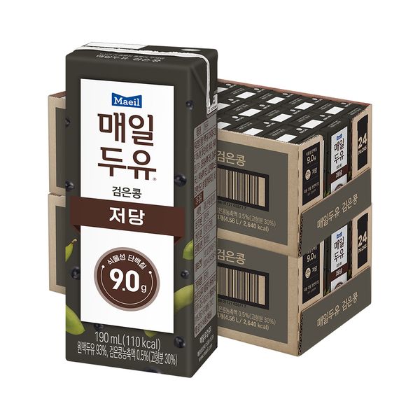 매일유업 보리보리/매일유업 매일두유 검은콩 190ml 48팩
