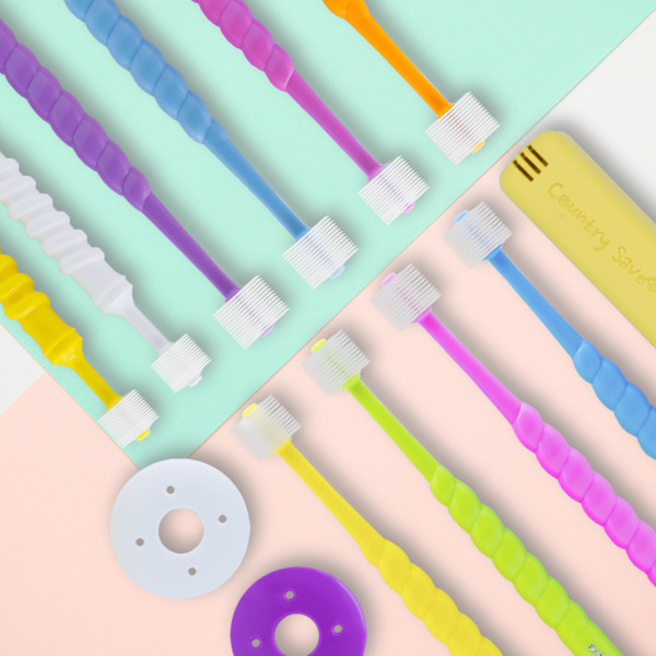 [오늘출발] 컨트리세이브 (빅스 경품 홀더증정/맞춤단계별)컨트리세이브 360도 칫솔4P_ 베이비/키즈1/키즈2/스탠다드 선택가능