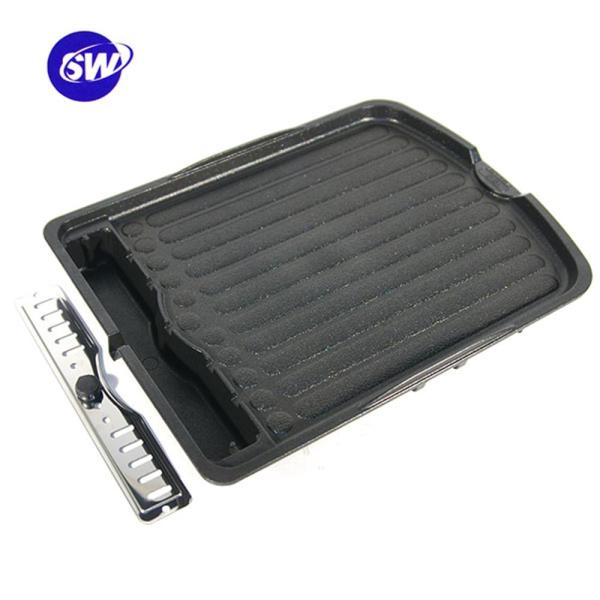 [승원금속]승원 킹사각 사각구이판(704P)-일체형기름받이 불판 구이판 삼겹살구이팬 로스터팬 업소용 가정용