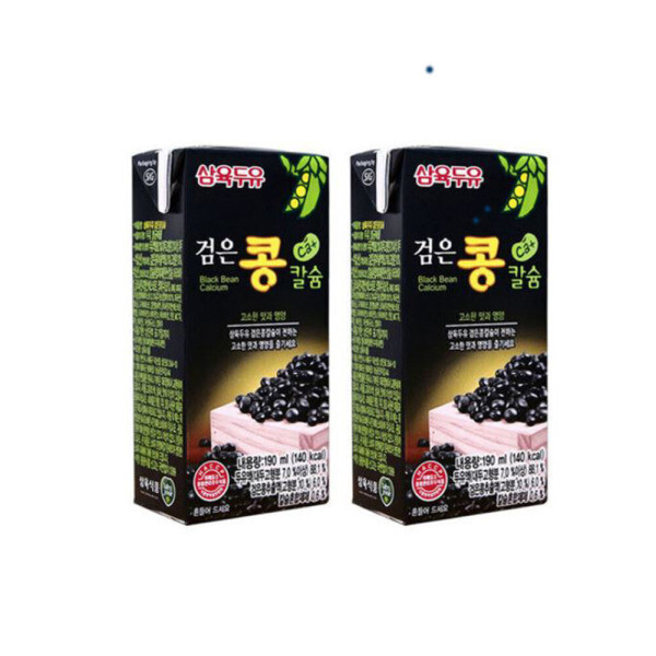 [오늘출발] 삼육 삼육 검은콩 칼슘두유 190ml X 48팩