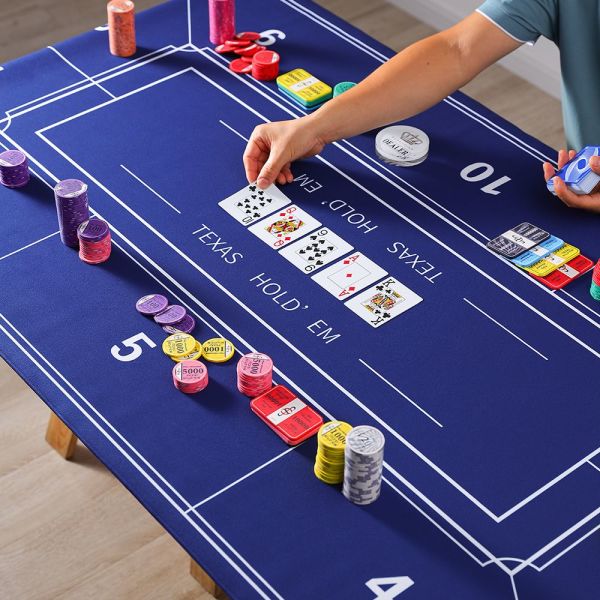 카드패드 바닥판 텍사스 홀덤 전용 테이블 보드매트