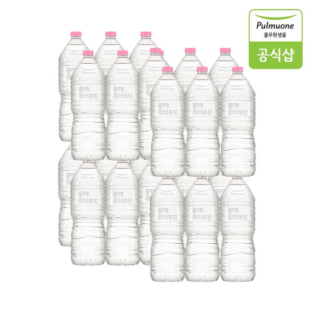 풀무원샘물 풀무원 워터루틴 무라벨 생수 2L X 24병