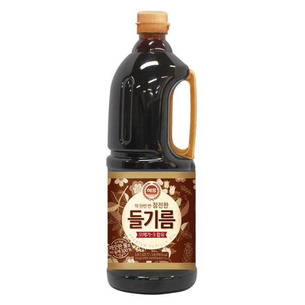 [스마일배송] 사조해표 사조 참진한 들기름 1.8L
