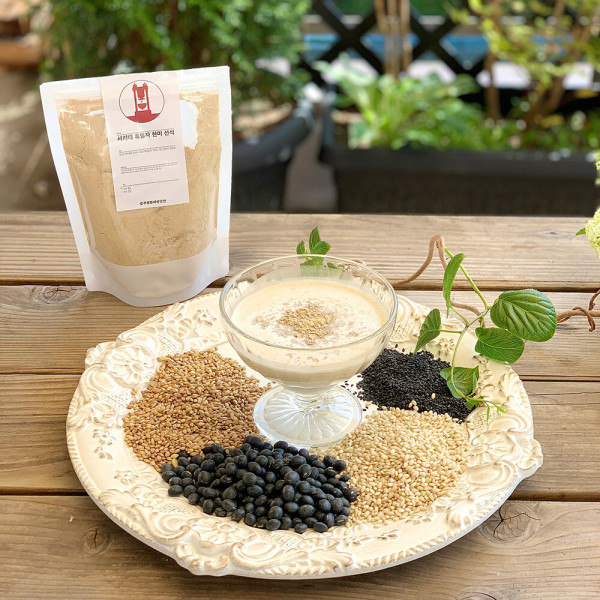 [오늘출발] 압구정현대방앗간 국산검은콩 미숫가루 선식 500g