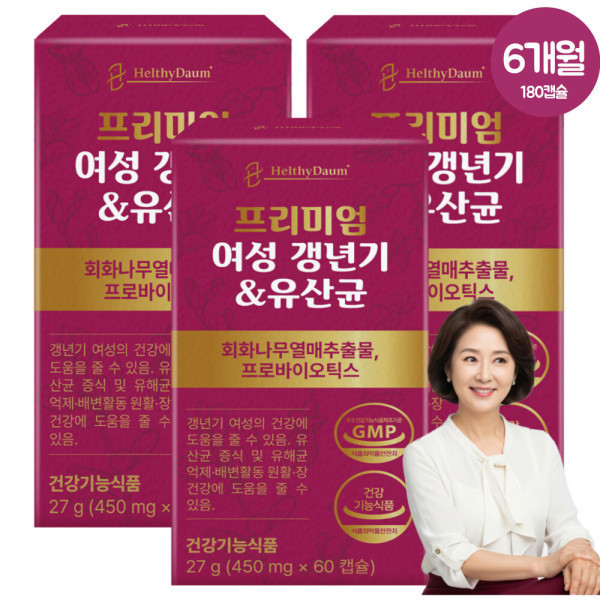 [오늘출발] 비에날씬 (6개월) bnr17 다이어트 갱년기yt1 비에날씬 여성질   프리미엄 여성 갱년기 유산균 6개월 알약케이스 증정