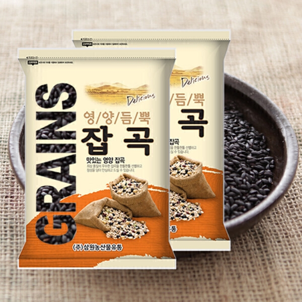 [오늘출발] 삼원농산물유통 삼원농산 진흑미 5kg/2개 ( 10kg ) - 2025년산 햅쌀 검정쌀
