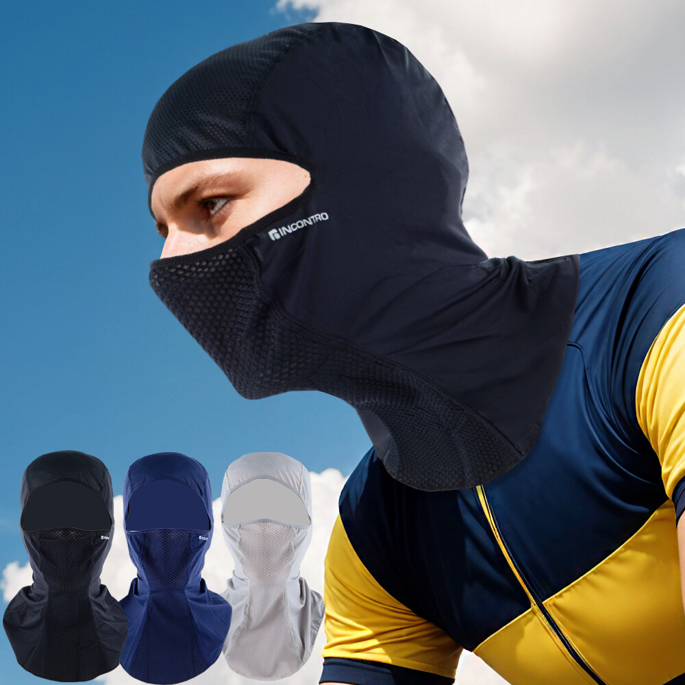 [오늘출발] 쿨 맥스 메쉬 여름 쿨 바라클라바 복면 두건 얼굴 햇빛가리개 여름용 자전거 바이크 자외선차단 쿨마스크
