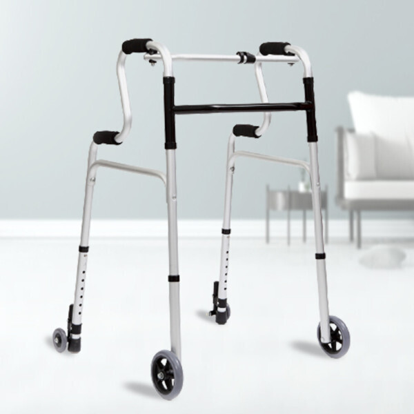[오늘출발] 노인 장애인 보조 보행기 어르신 보행보조기 접이식 바퀴 워커 환자 재활 의료용 보행기 실내용 걸음보조기