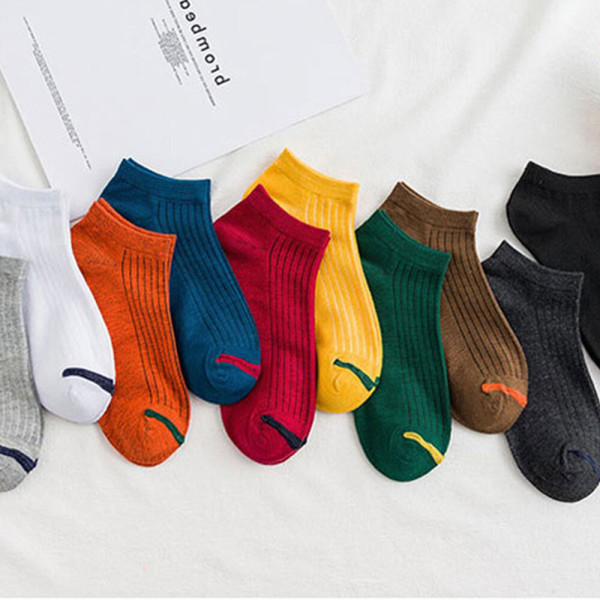 [오늘출발] 발목 흰 양말 중학생 성인 선물 사이트 스트릿 10종 세트 하프 교복 여성 색깔 여학생 데일리 단목 삭스