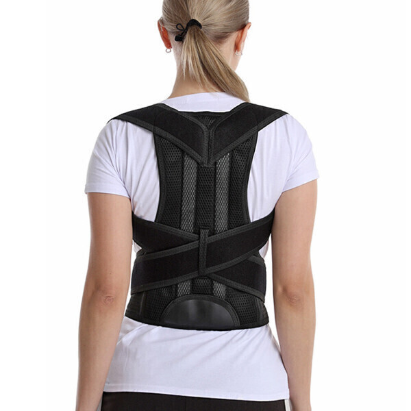 [오늘출발] 링쿠 웰루션 바른 자세교정밴드 굽은 거북목 교정기 어깨 라운드숄더