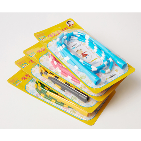 5-7세김수열 색동줄넘기 2.3M K-330