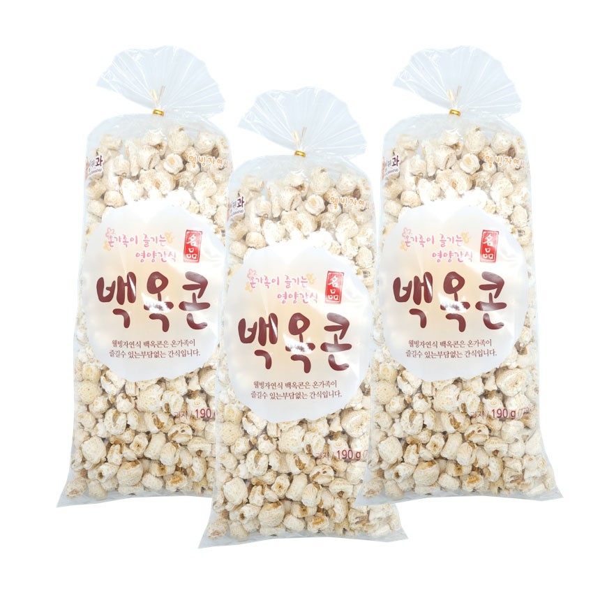 [오늘출발] 미성식품_903056 근영제과 백옥콘 190g10봉(한박스) 옥수수 강냉이