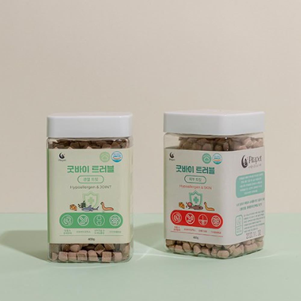 [하림][오늘출발] 피터펫 피터펫 굿바이 트러블 인섹트 트릿 강아지 영양제 스킨400g