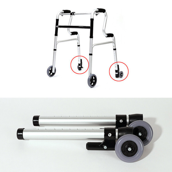 [오늘출발] 노인보행기 보행보조기 환자용 보행차 실버카 바퀴 워커 /브레이크 바퀴만