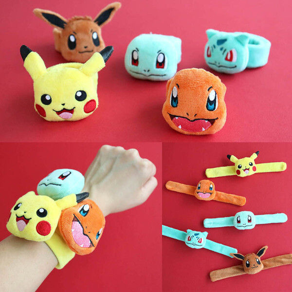 [오늘출발] 누리토이즈 포켓몬 피카츄 이브이 꼬부기 파이리 동물 인형 팔찌 이상해씨 정품보장 당일출고