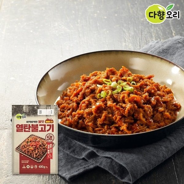 [팜덕]다향 다향오리 열탄불고기 400gx3팩 매콤한맛
