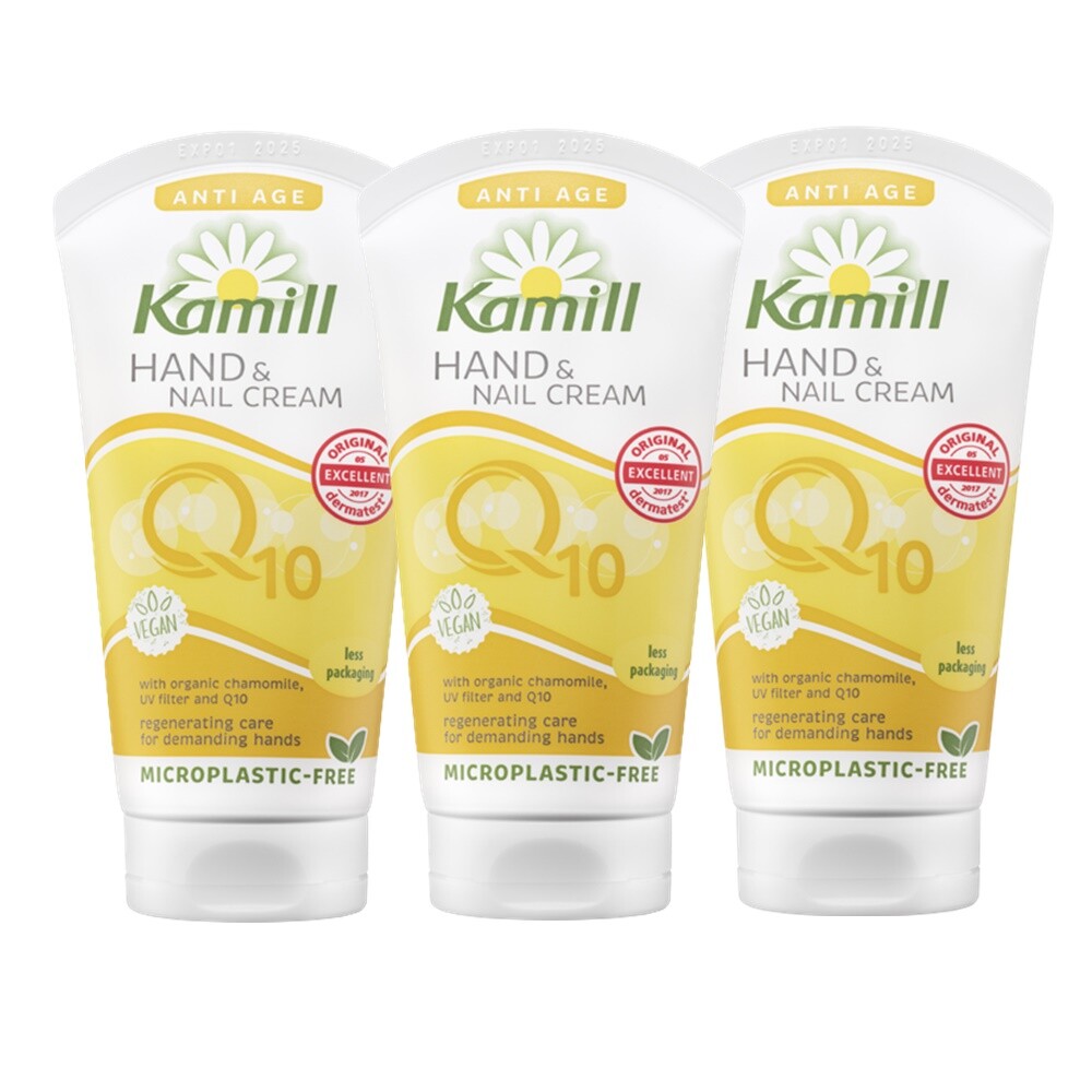 [오늘출발] 카밀 카밀 핸드크림 앤네일 안티에이지 바이탈Q10 75ml 3개