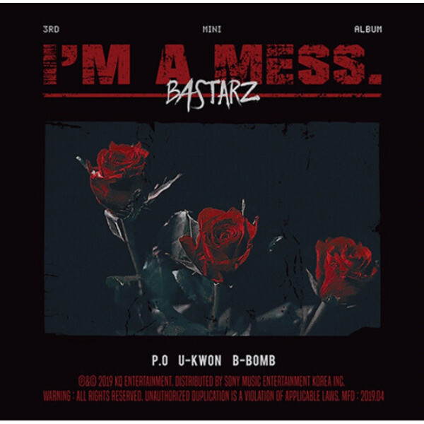 Block B Bastarz 3rd EP Album  IM A MESS (Sealed)