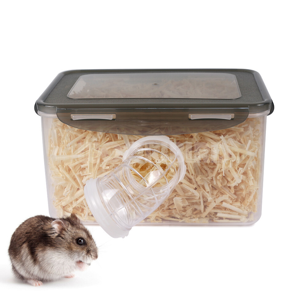 [오늘출발]햄스터 디깅박스(가로형)+L터널 세트 은신처 화장실 목욕실 겸용 골든 드워프