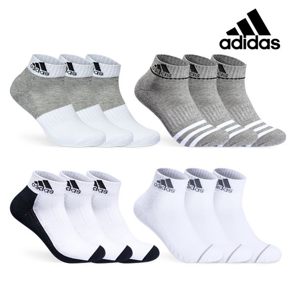 [오늘출발] 아디다스 무료배송 아디다스 남성 여성 3PACK 스포츠파일 발목양말 26종택1