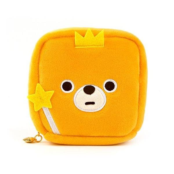 B패밀리 파우치 짝퉁 아기곰 캐릭터 동전 지갑 가방 (W73AA60)
