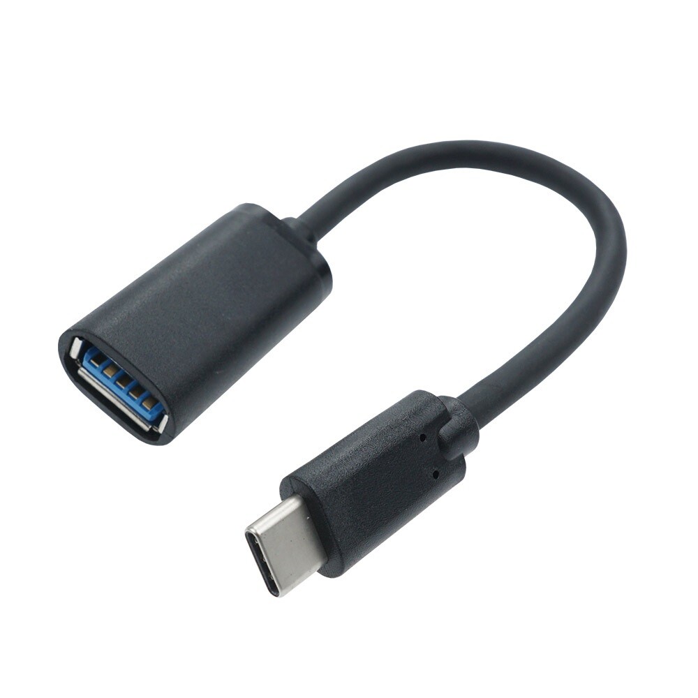 JSIB003 USB 3.0 A 암 - USB 3.1 Type C 숫 18cm 검정 안드로이드 모바일기기 C타입 잭 OTG 키보드 마우스