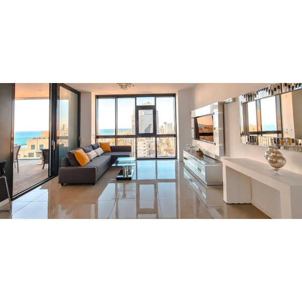| Tel Aviv | 아파트먼트 디아망 2BR 텔 아비브 케렘 하야르콘 세트트L63