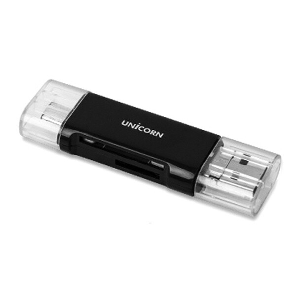 [서진네트웍스][오늘출발] 유니콘 스마트폰 갤럭시탭 연결 USB C타입 마이크로5핀 마이크로SD TF메모리리더기 멀티잭  블랙박스 영상 다운로드