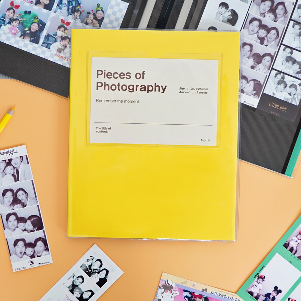 [오늘출발] 브랜드엘 비비드 초음파 앨범 12가지 색상 사진 앨범 보관 주수스티커 임신 아기 축하 선물