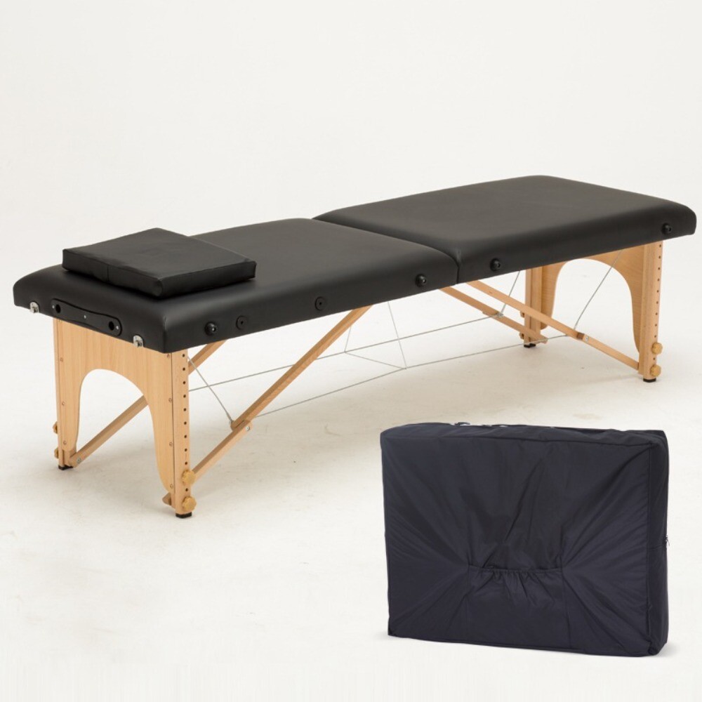 마사지 베드 미용 접이식 매트 안마 침대 전신 스트레칭 휴대용 이동식-14. 70폭+백팩(색상주)