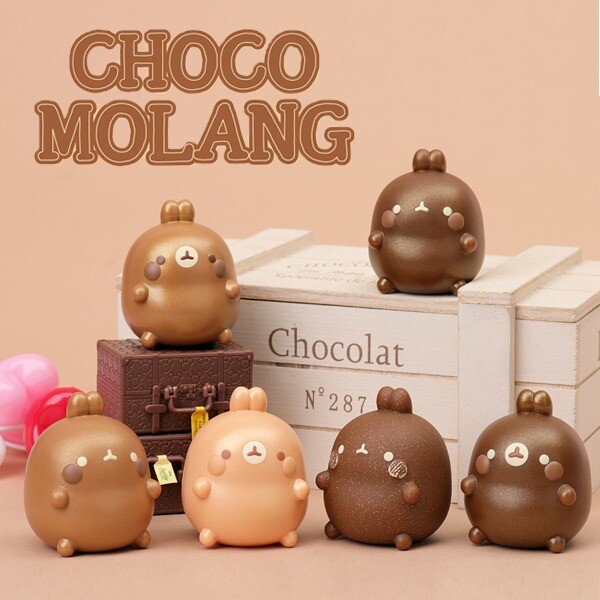 [오늘출발] 캐릭터 몰랑이 초코 피규어 랜덤1개 동물 애착 인형