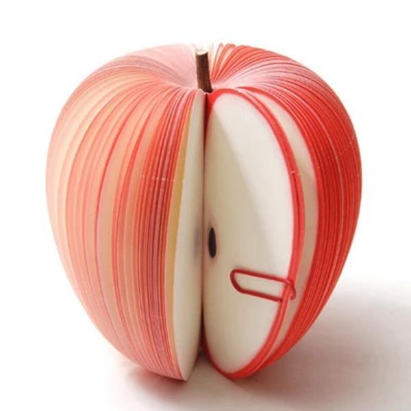 [오늘출발] 드로잉패드 웹툰그리기패드 그림용태블릿 (1Pcs/Sell) 시뮬레이션 된 애플 과일 메모 노트 메모장 크리스마