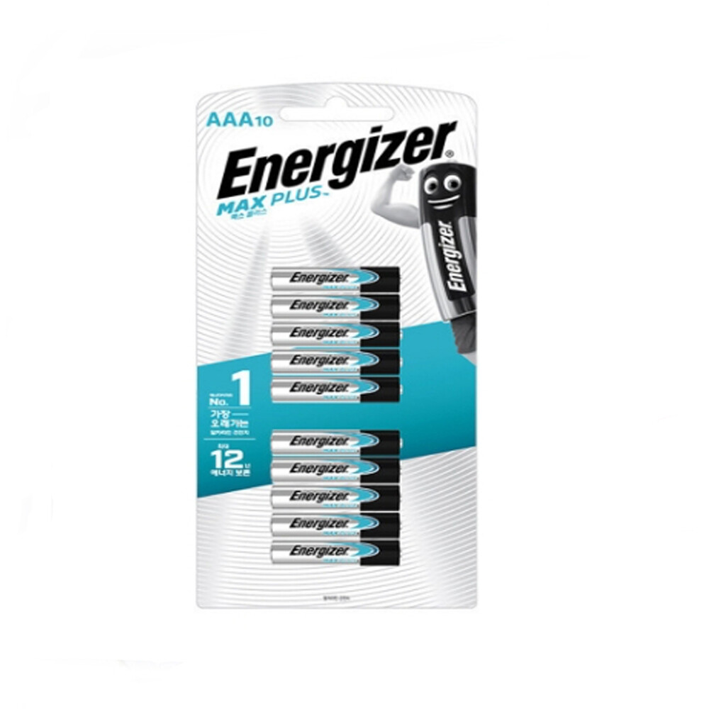 [에너자이저홀딩스]에너자이저 에너자이저 알카라인 맥스 플러스 AAA 1.5V 10개입