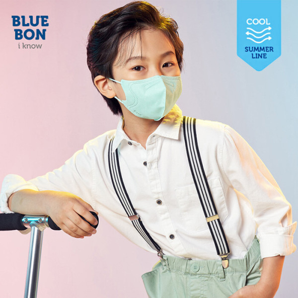 [오늘출발] 블루본 블루본 아이노우 썸머 새부리형 컬러 마스크 소형 (50매)