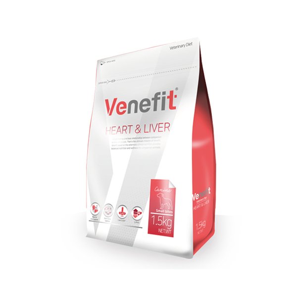 베네핏 (라온펫동물병원)베네핏 하트리버 1.5kg+더원츄 덴탈껌 1P 심장 및 간 건강관리 수의사처방식(26년7월...