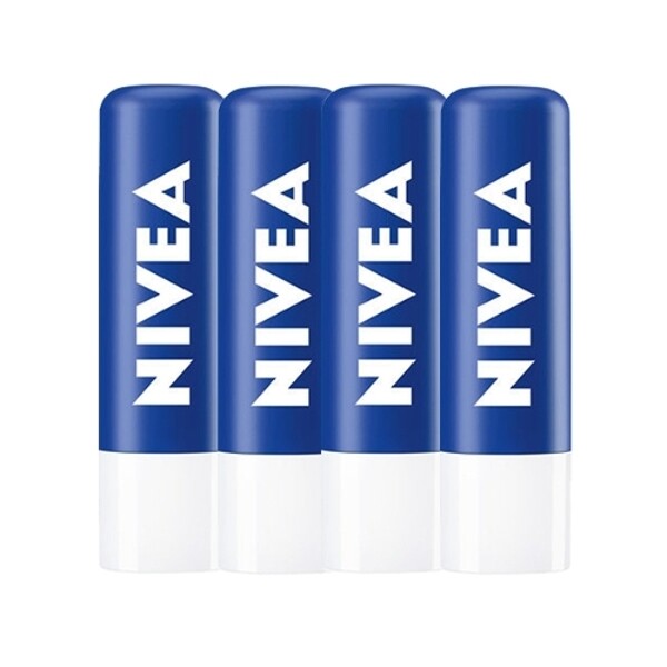 니베아 니베아 립케어 에센셜 케어 4.8g x4 /립밤