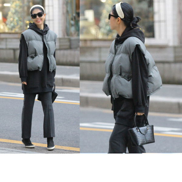 밤비롱티(무료배송).후드.탈부착.기모.키큰.빅사이즈.3040.미시.동안.여성