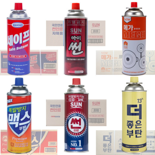 [오늘출발] 부탄가스 모음전 하이썬 썬 맥스 더좋은 한박스 28개입 현관 비밀번호 작성 필수