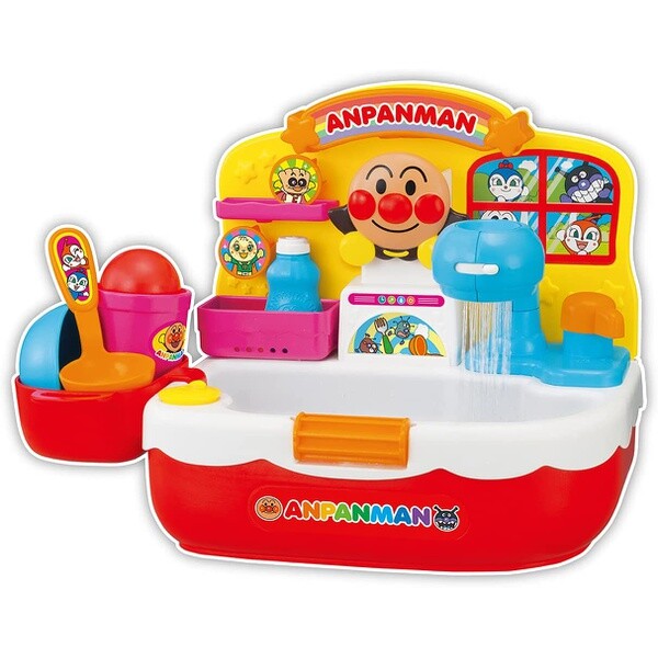 230002502 PINOCCHIO 호빵맨 목욕탕 싱크대 물놀이 장
