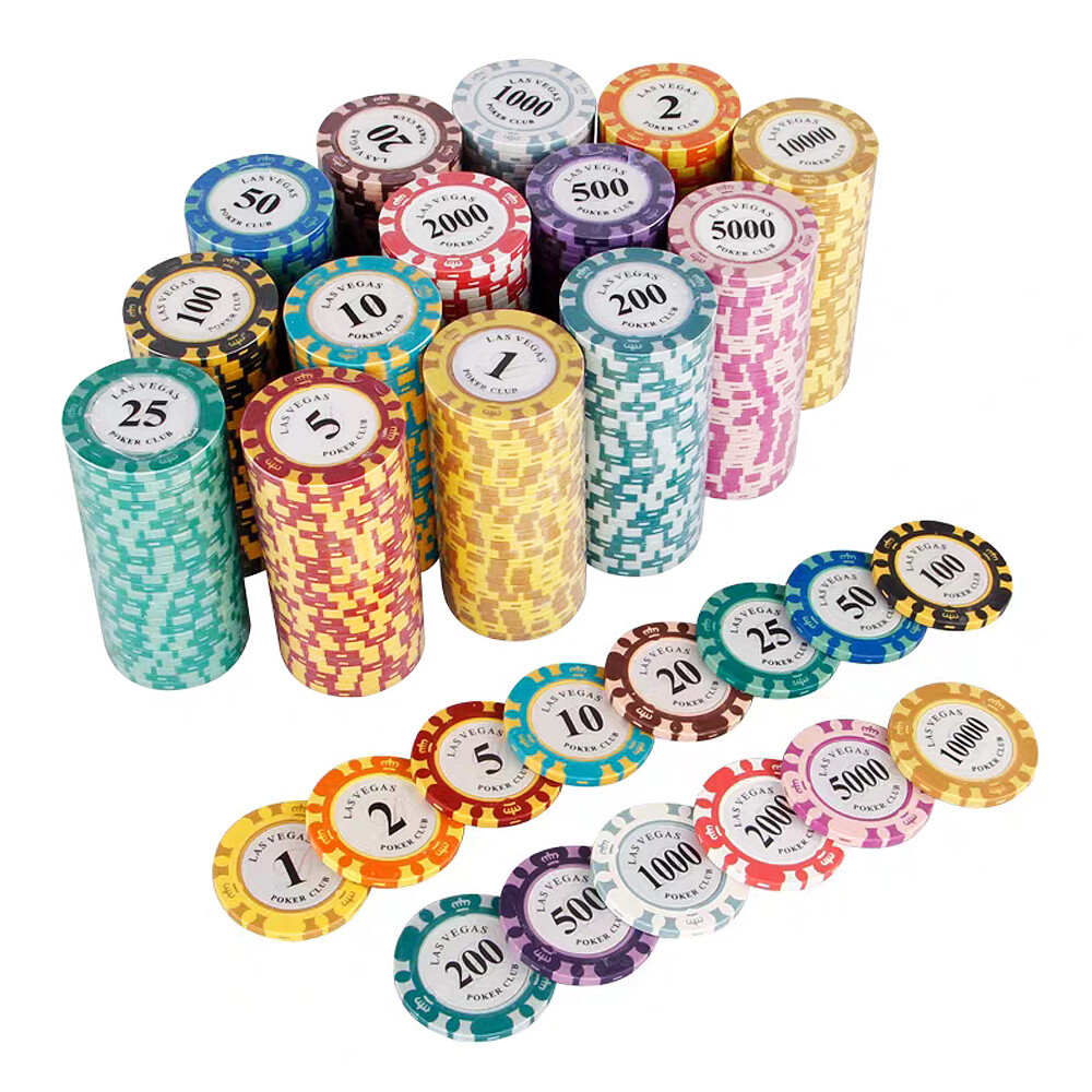 [오늘출발]모핏 정품 카지노칩 고급형 라스베가스 포커 칩 국제규격 홀덤 보드 게임 볼마커