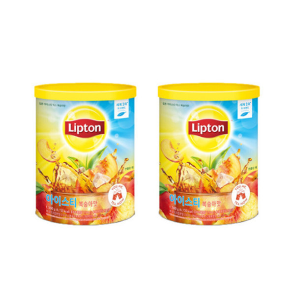 [오늘출발] 립톤(유니레버) 유니레버 립톤 아이스티 복숭아맛 1.5kg 2개